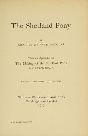 [Gutenberg 59957] • The Shetland Pony